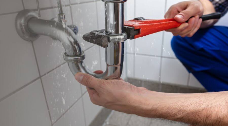 Propane tankless water heater installation in Saint Georges, DE